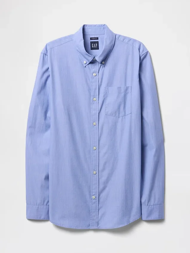 Organic Cotton Poplin Classic Shirt