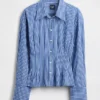 Organic Cotton Poplin Fitted Shirt