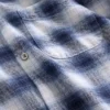 Organic Cotton Relaxed Flannel Shirt
