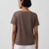 Organic Cotton Vintagesoft V-Neck T-Shirt
