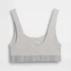 Organic Stretch Cotton Gap Logo Bralette