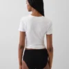 Organic Stretch Cotton High Rise Bikini