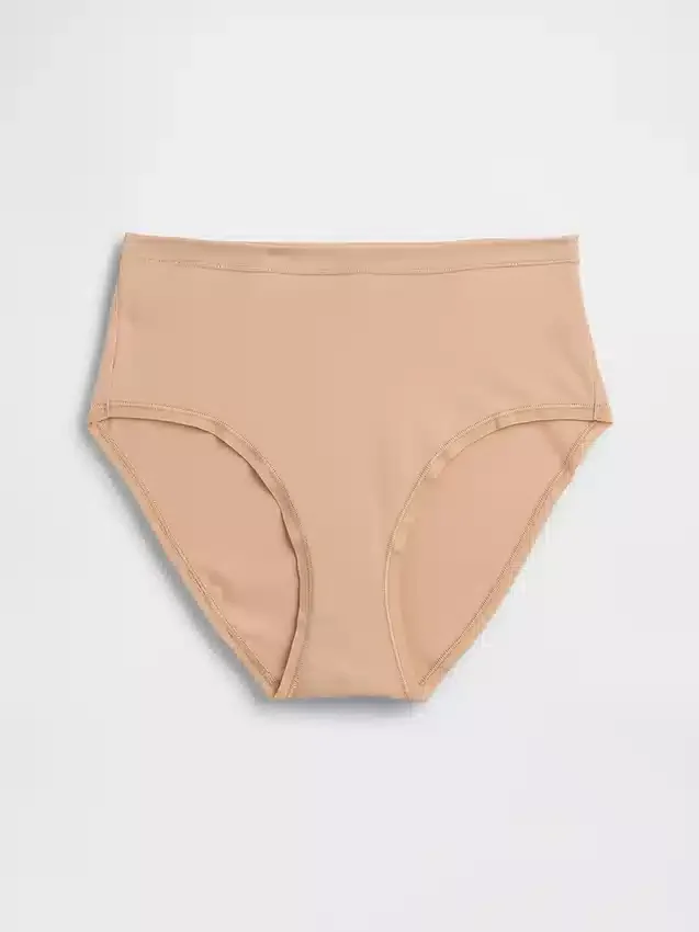 Organic Stretch Cotton High Rise Bikini