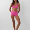Organic Stretch Cotton High Rise Shorty
