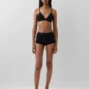 Organic Stretch Cotton High Rise Shorty