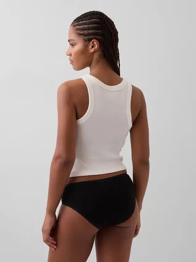 Organic Stretch Cotton Hipster (3-Pack)