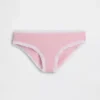Organic Stretch Cotton Lace-Trim Hipster