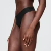 Organic Stretch Cotton No Show Thong