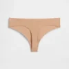 Organic Stretch Cotton No Show Thong
