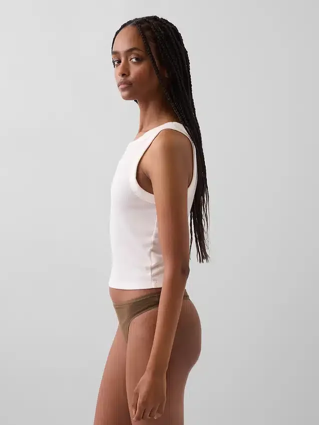 Organic Stretch Cotton Thong