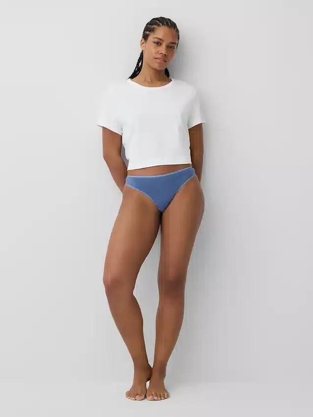 Organic Stretch Cotton Thong