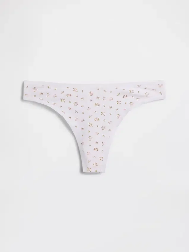 Organic Stretch Cotton Thong