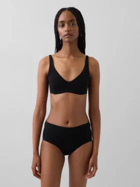 Organic Stretch Cotton Unlined Bra
