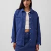 Oversized Shirt Jacket