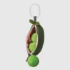 Peas in a Pod Baby Rattle and Squeaker Travel Toy
