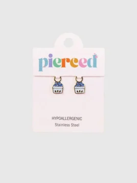 Pierced Co Blueberry Charms for Huggie Earrings