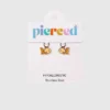 Pierced Co Goldfish Charms for Huggie Earrings