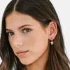 Pierced Co Pink Bow Charm for Huggie Earrings