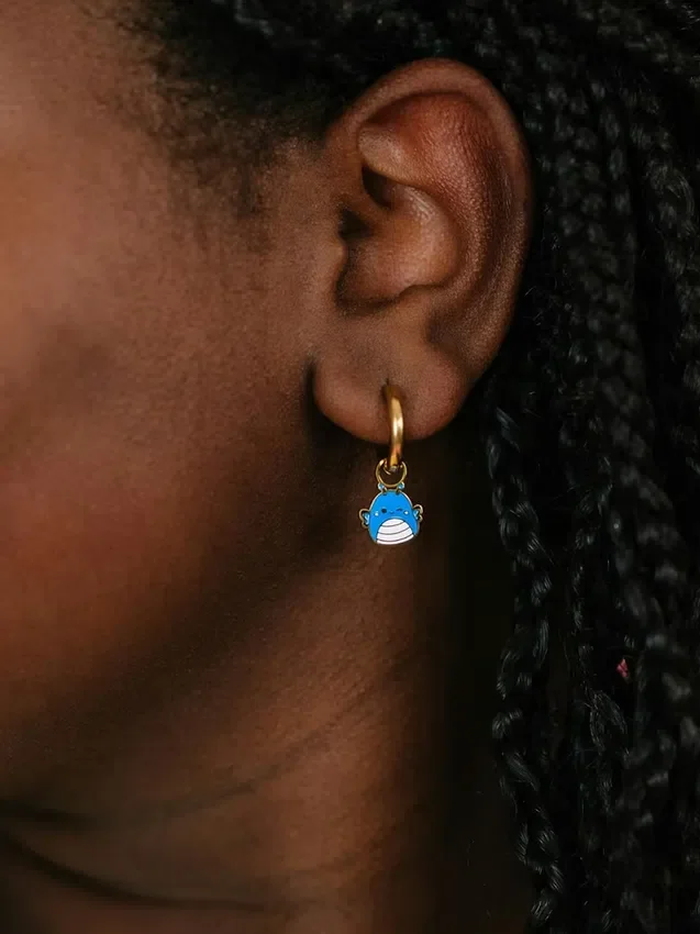 Pierced Co Squishmallows Waverly Charms for Huggie Earrings