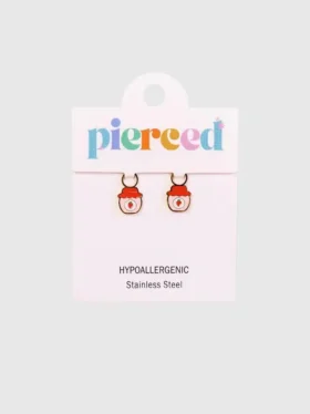 Pierced Co Strawberry Jam Charms for Huggie Earrings