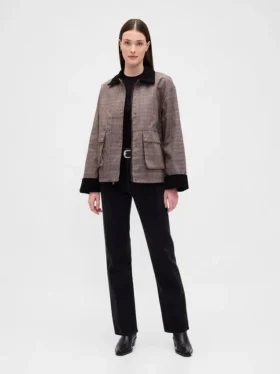 Plaid Barn Jacket