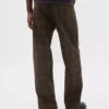 Plaid Canvas Baggy Jeans