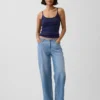 Pointelle Crop Cami