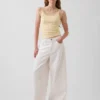Pointelle Crop Cami