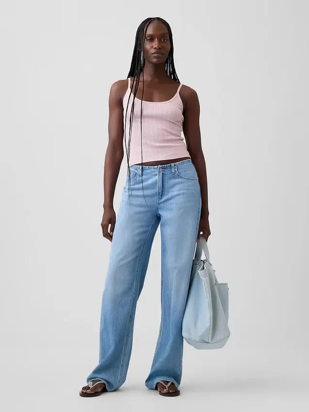 Pointelle Crop Cami