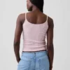 Pointelle Crop Cami