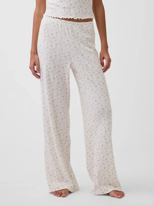 Pointelle Pj Pants