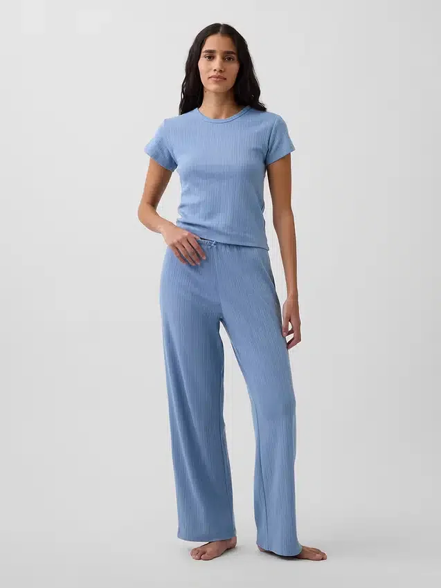 Pointelle Pj T-Shirt