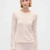 Pointelle Pj Top