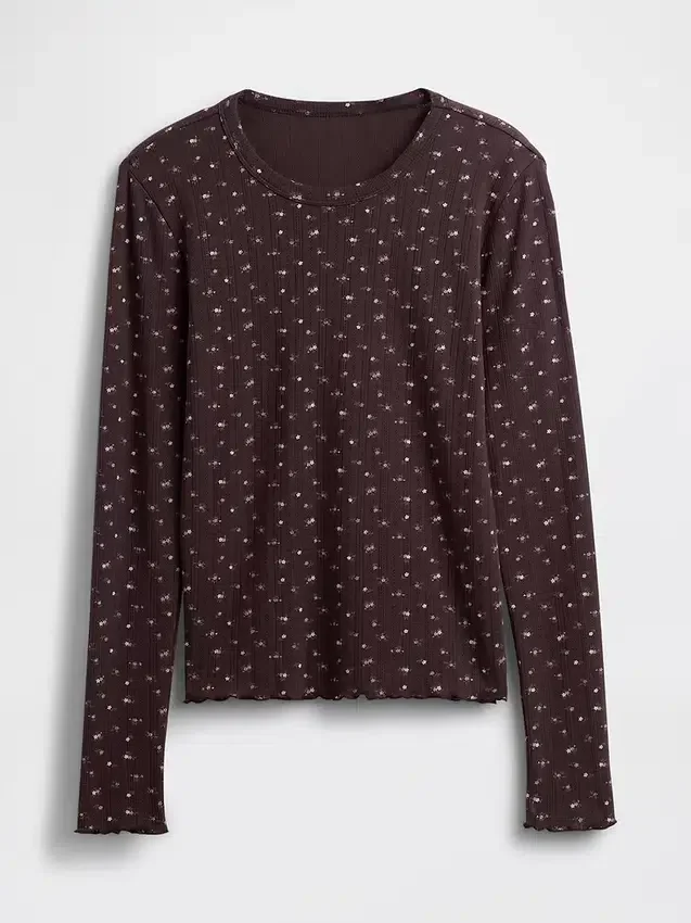 Pointelle Pj Top