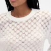 Pointelle Sweater