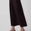 Poplin Drop-Waist Maxi Dress
