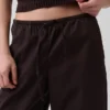 Poplin Easy Barrel Pants