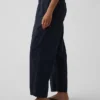 Poplin Easy Double-Knee Barrel Pants