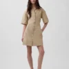 Poplin Mini Shirtdress