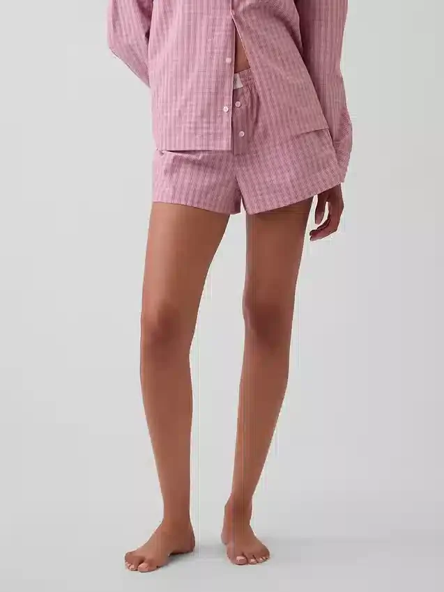 Poplin Pj Boxer Shorts