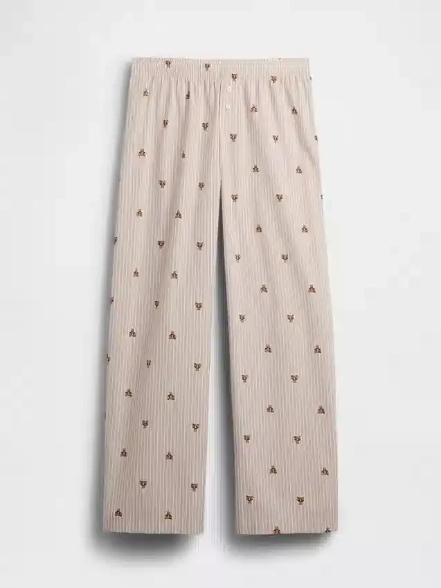 Poplin Pj Pants