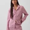 Poplin Pj Shirt