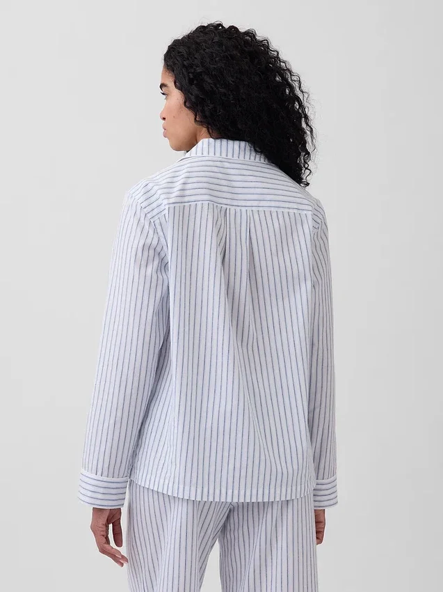 Poplin Pj Shirt