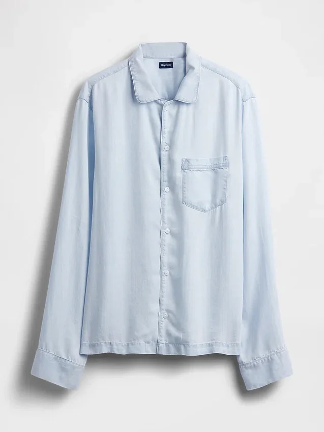 Poplin Pj Shirt