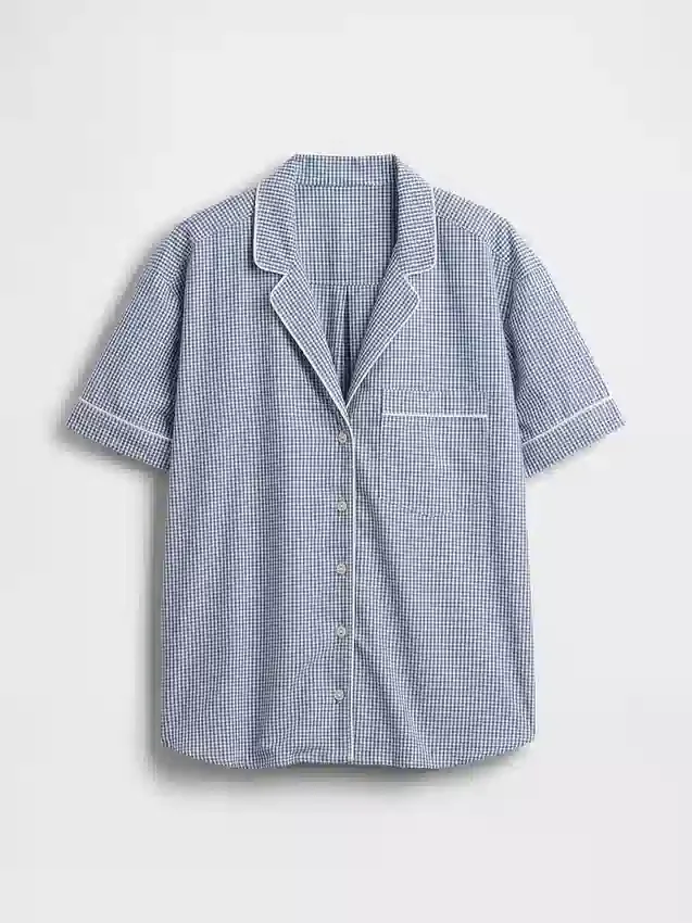 Poplin Pj Shirt