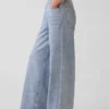Printed Baggy Sweatpant Jeans