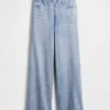 Printed Baggy Sweatpant Jeans