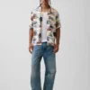 Relaxed Camp Collar Shirt