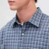 Relaxed Crop Straight-Hem Oxford Shirt