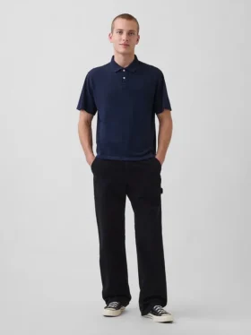 Relaxed Pique Polo